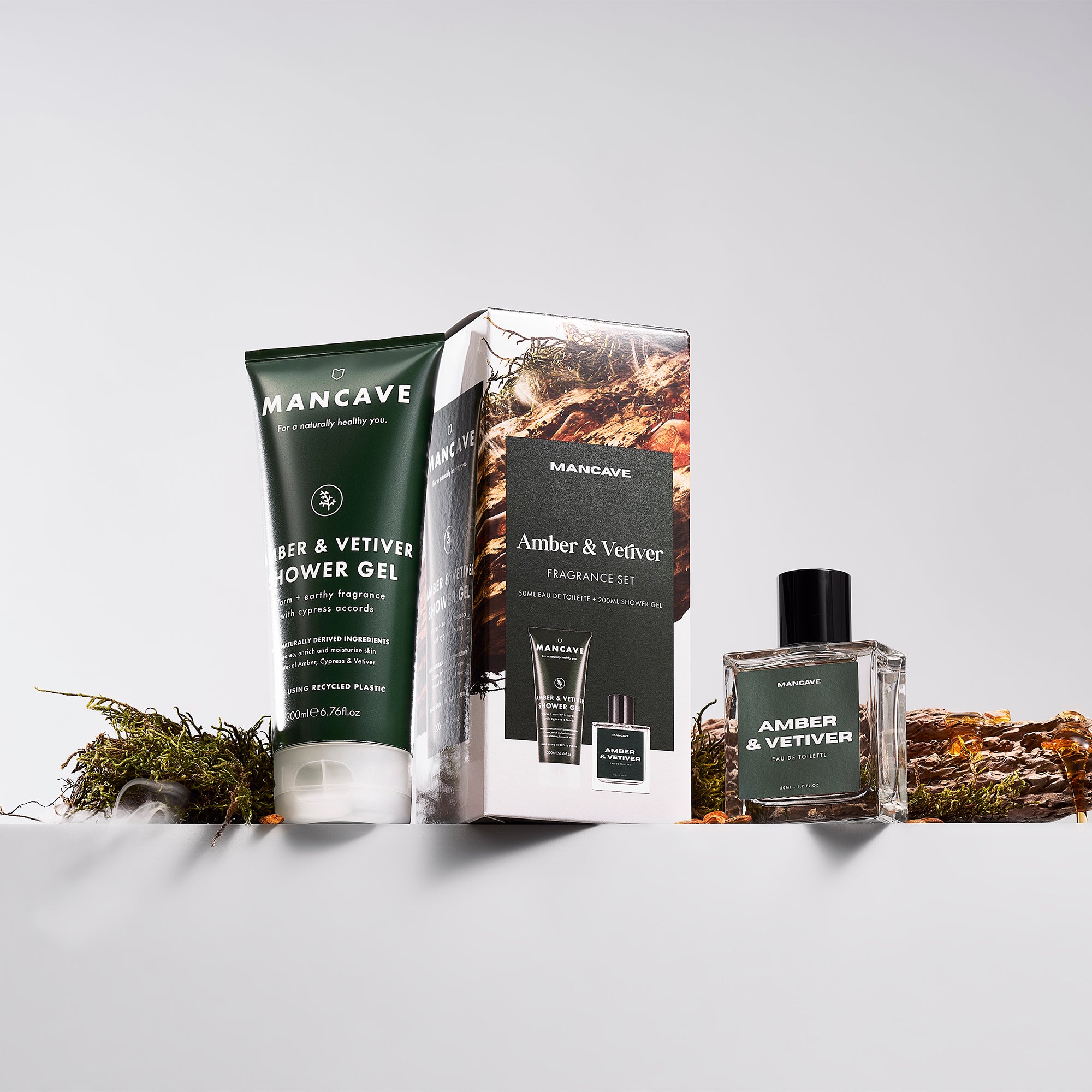 Amber &amp; Vetiver Duftduo